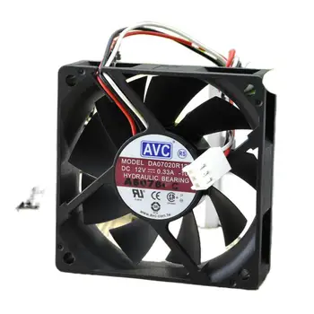 AVC DA07020R12H 12 В 0.33a 7020 7 см Процессор Гидравлический немой охлаждающий вентилятор