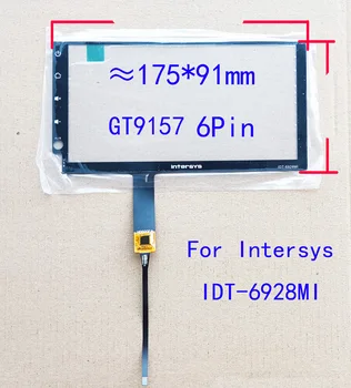 Дигитайзер с Сенсорным экраном 6,95 Дюйма Для Радионавигатора ≈175*91 мм GT9157 6Pin H0020FA