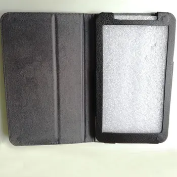 Кожаный чехол для планшета Ritmix RMD-753 7 дюймов, чехол-книжка из искусственной кожи с кристаллами, чехол-книжка