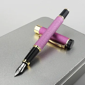 Новая ручка Dragon с золотым зажимом Металлическая Авторучка 0,5 мм с наконечником Школьные Канцелярские принадлежности Чернильные ручки Подарочные Канцелярские принадлежности