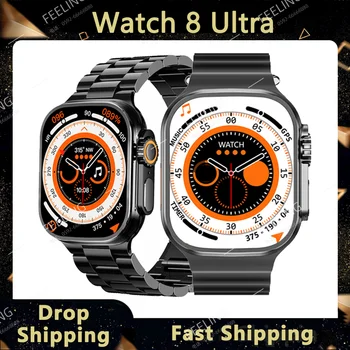 WS09 Ultra Smart Watch 24K Gold 49mm Для женщин И мужчин, Bluetooth-вызов, NFC, Спортивные Умные часы 2023, Ультра Беспроводная зарядка для Apple