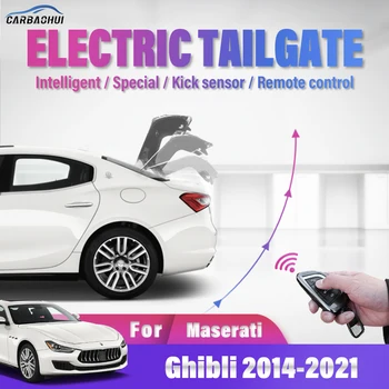 Автомобильная Электрическая задняя дверь Модифицированная автоматическая задняя дверь Интеллектуальный Автоматический подъем багажника с электроприводом Для Maserati Ghibli 2014-2022