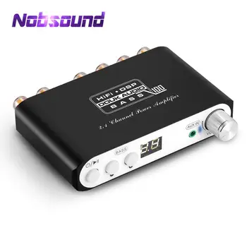 Nobsound Мини Hi-Fi 2,1 Канальный Сабвуфер DSP Bluetooth 5,0 Hi-Fi TPA3116 Цифровой Стереоусилитель Мощности Аудиоприемник
