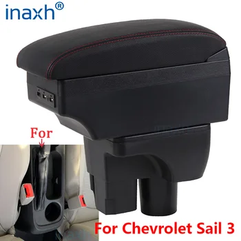 Для Chevrolet Sail 3 Подлокотник Для Chevrolet Sail III Автомобильный подлокотник коробка для дооснащения Коробка для хранения запчастей украшение автомобиля аксессуары