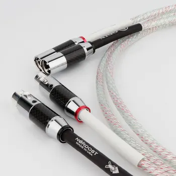 Новый Балансный провод серии XLR NORDOST Valhalla XLR Штекер от Мужчины к Женщине Аудио Балансный Шнур Соединительный Кабель Из Углеродного волокна