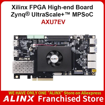 ALINX AXU7EV Xilinx Zynq сверхмасштабный + MPSoC XCZU7EV AI Расчет 4K HDMI Вход-выход PCIe3.0 H.265 Автомобильный ADAS Vitis-AI