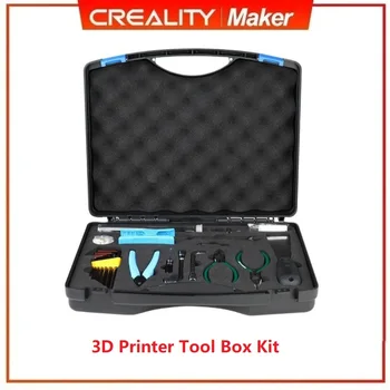 Ящик для инструментов для 3D-принтера Creality Наборы для ремонта 3D-принтеров Мультиинструменты С ящиками для инструментов Наборы инструментов для установки и обслуживания принтера