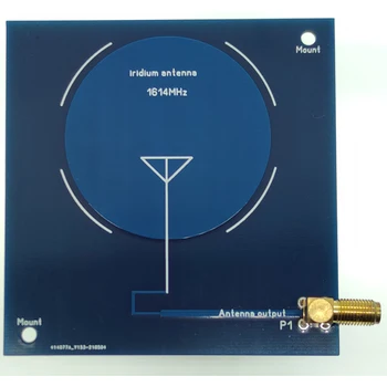 Профессиональная антенна Iridium 1614 МГц, печатная антенна 1.614 ГГц для спутникового приема/приема Iridium/Программно определяемого радио