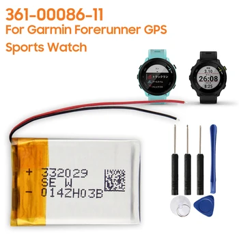 Сменный аккумулятор 361-00086-11 для спортивных часов Garmin Forerunner GPS Аккумуляторная батарея 180 мАч
