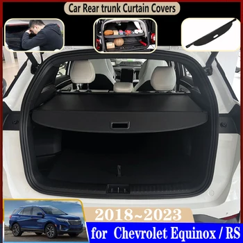 Шторка Багажника Автомобиля Для Chevrolet Holden Equinox RS 2018 ~ 2023 2020 Крышка Багажника Автомобиля Задняя Шторка Выдвижное Пространство Автоаксессуары