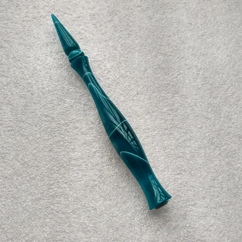Медная ручка ручной работы с английской каллиграфией, Прямой держатель для ручек, Европейский подарок, Винтажная ручка для ручек