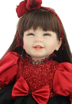 2015 Новый дизайн горячая распродажа реалистичная возрожденная кукла для девочек-тоддеров оптом детские куклы модная кукла Рождественский подарок