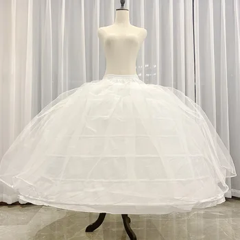 Свадебная нижняя юбка для невесты, пончо с облаками, 2 круга пряжи, регулируемая юбка с семью костями, поддержка женская