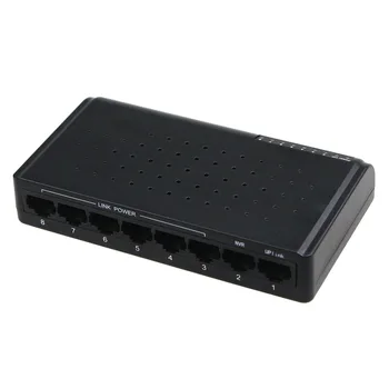 100 Мбит/с Нестандартный 8-портовый коммутатор S Poe Power Over Ethernet Сетевой коммутатор Ethernet для IP-камеры, Voip-телефона, устройств Ap