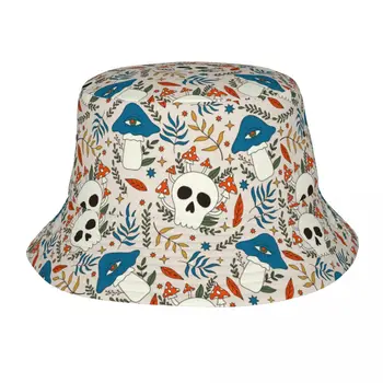 Шляпа с грибами, Модная Солнцезащитная кепка, Уличная Рыбацкая шляпа для женщин и мужчин, Пляжные кепки для подростков, Рыболовная кепка