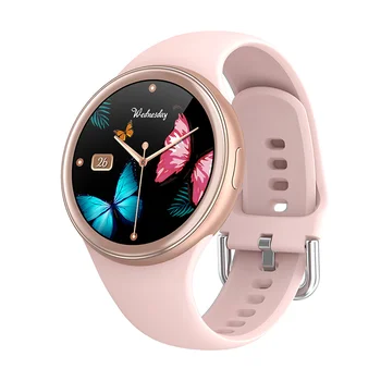 2023 Новые женские смарт-часы с полным сенсорным управлением Smartwatch IP68 Водонепроницаемый Спортивный Фитнес-трекер, Браслет для мониторинга сердечного ритма для леди