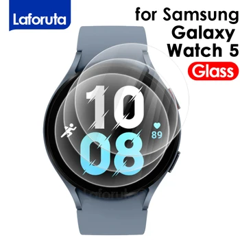 Закаленное стекло 9H для Samsung Galaxy Watch 5 5Pro, Защитная пленка для экрана Watch4 Classic 40/44 мм, Защита от царапин и Отпечатков пальцев
