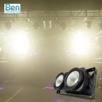 2 Eyes COB Stage Light 200W Led COB Warm Light Теплое Ослепляющее освещение Сценический эффект Освещения для свадебной вечеринки, бара и дискотеки
