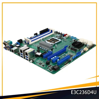 E3C236D4U M-ATX E3-1200 V5/V6 DDR4 LGA1151 C236 Процессор Серверная Материнская плата Для ASRock Высокое Качество Быстрая доставка