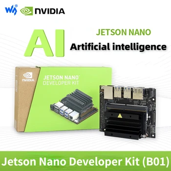 NVIDIA Jetson Nano 4GB AI Developer Board (B01) Комплект для разработки искусственного интеллекта JETSON NANO с TF-картой камеры дисплея