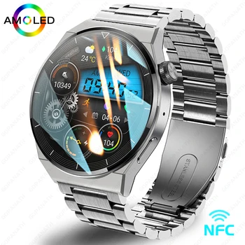 2023 Для HUAWEI Watch GT3 Pro Смарт-Часы Мужские NFC Водонепроницаемый Спортивный Фитнес-Трекер Bluetooth Call Smartwatch Мужские для Android IOS