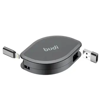 Budi PD 20 Вт 65 Вт Выдвижной USB C Type Tipo C Для синхронизации зарядки Iphone Cabo Кабель Быстрой зарядки Аксессуары для мобильных телефонов