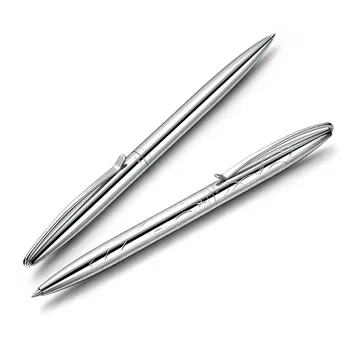 2022 Высококачественные Шариковые ручки 01 с рисунком из нержавеющей стали, Канцелярские принадлежности, Новый подарок, Чернильная ручка