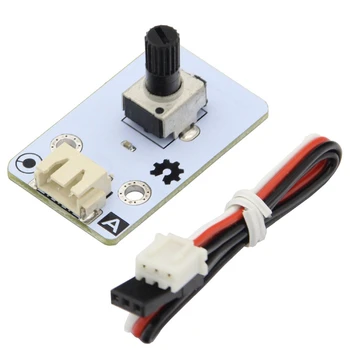 Для Arduino/ESP32 Модуль потенциометра с ручкой, Аналоговый потенциометр с углом наклона