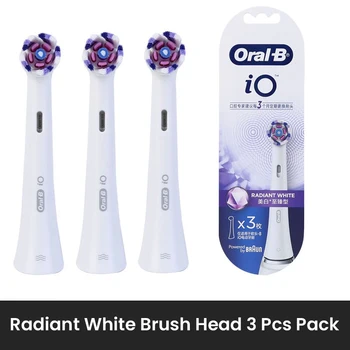 Оригинальные сменные головки щеток серии Oral B IO Сочетаются с Электрическими Зубными щетками Oral-B IO 5/7/8/9 Gentle Care Ultimate Clean