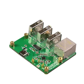 Raspberry Pi Zero W Плата расширения RJ45 Ethernet USB к концентратору RJ45