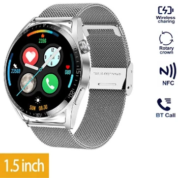 Новые Смарт-часы Мужские Bluetooth Call NFC 1,5 Дюйма Для Tecno F2 L9 Plus Pouvoir Pop 1 2 Женский Фитнес-Браслет для мониторинга здоровья