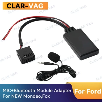 Модуль Bluetooth 5.0 Адаптер Приемника Радио Стерео AUX Кабель адаптер Для Ford Mondeo Focus 5000 6000 CD