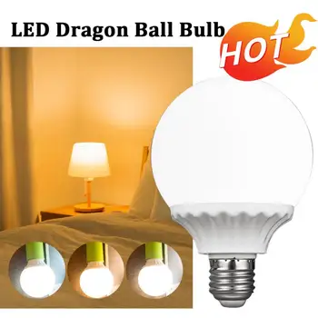 ED Dragon Ball Лампа G80/G95 Полностью Прозрачная Лампа E27 Без Мерцания Молочно-Белая E27 G80 Круглая Лампа Со Светодиодной Подсветкой Для Украшения Дома