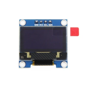 0,96 Дюймовый IIC I2C Последовательный GND 128X64 OLED LCD Светодиодный Дисплейный Модуль SSD1306 для Arduino Kit Синий Дисплей